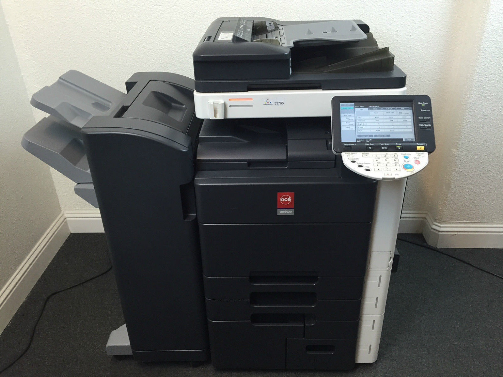 Oce CM6520 Copier Printer Scanner Network Staple Finisher FREE SHIPPING ... - $4,158.00