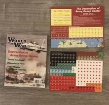 Destruction Of Army Group Center - World at War #9 Unpunched Solitaire Wargame - $71.10