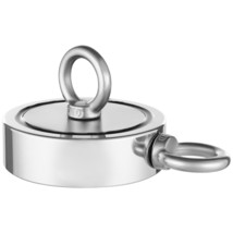 1700 LBS Strong Fishing Magnet Kit Double Sided Pull Force and Rope Cara... - $1,098.57 MXN