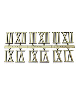 1-1/4&quot; Roman Gold Clock or Craft Numerals -Numbers 3,6,9,12 - NR312-114 - €1,94 EUR