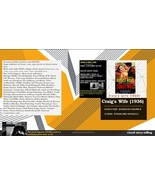 Craig&#39;s Wife (1936) Director: Dorothy Arzner Stars: Rosalind Russell - $14.00