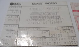  GENESIS 3 Original Ticket Stubs USA 77 HARVEY CORKY 1986 Detroit Phil C... - $12.75