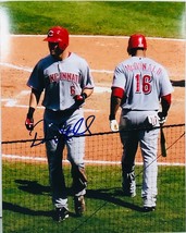 Drew Stubbs Cincinnati Reds Signed 8x10 Photo Officially Licensed with COA - £8.47 GBP