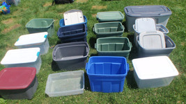 Lot Of 16 Storage Containers - $60.00