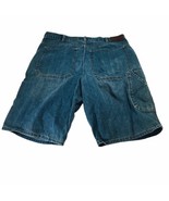 Vintage Calvin Klein Denim Jean Shorts Jorts Men&#39;s Size 36 Cargo Style - $45.40 CAD
