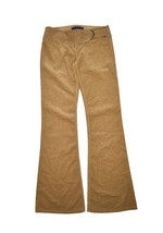 Juicy Couture Jeans Corduroy Pants Womens 27 Khaki Wide Leg Flare Bell B... - £44.85 GBP