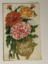 1910 Best Wishes Postcard Antique Hillsboro Ohio - £5.53 GBP