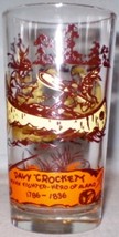 Peanut Butter Glass Davy Crockett Orange Banner Without Safedge - £8.11 GBP