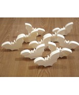 10 or 20 Unfinished wooden BAT # 2 cutouts, wood bat, bat shapes, wooden... - $13.75+