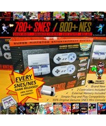 SNES Classic (Full SNESNES USA Roster) Mini Gaming Console Super Nintendo - $299.00