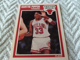 1989-90 Scottie Pippen Fleer # 23 Near Mint / Mint Or Better !! - £19.66 GBP