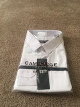 Cambridge Boys Casual/Dress Button Up Shirt Size XL White - $31.91