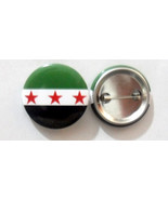 Syria National Country Flag Logo Lapel Pin Button Badge Applique Emblem  - $4.50