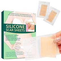 Reusable Silicone Scar Sheets 1.6 x 3 Inches - 480 Pack Nude Scar Remova... - £249.97 GBP