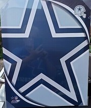 Dallas Cowboys Photo Print Of Team Logo Artwork-Wall Hanging 20&quot; BY 16&quot; NEW NFL - £16.51 GBP