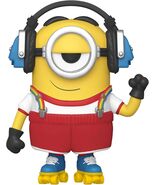 Funko Pop! Movies: Minions: Rise of Gru 10&quot; Roller Skating Stuart Figure... - $215.72 MXN