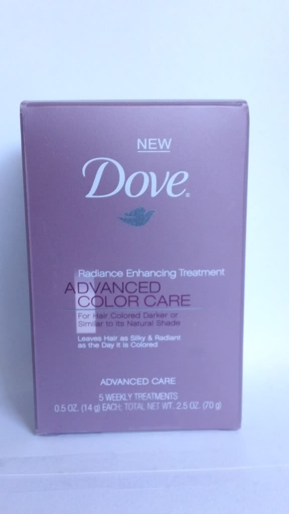 Dove Advanced Hair Color Care Radiance Enhancing 5 Weekly Treatments - $7.59