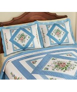 Magnolia ~ Floral Diamond ~ Pillow Sham ~ Standard Size 24&quot; x 30&quot; - $30.78 CAD