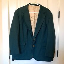 Stafford Men&#39;s 46S Hunter Green Gold Blazer Jacket Sport Coat 46 SHORT C... - $1,437.61 MXN