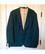 Stafford Men&#39;s 46S Hunter Green Gold Blazer Jacket Sport Coat 46 SHORT C... - $1,437.61 MXN