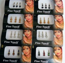 Bindi Tatto Silver,Gold,Black, Bindi Tattoo Bindi Jewelry Pack of 12 Pcs  - $14.03
