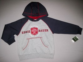 BOYS 4 - Eddie Bauer - Sport Shop Seattle Logo PULLOVER HOODIE / SWEATSHIRT - $13.00