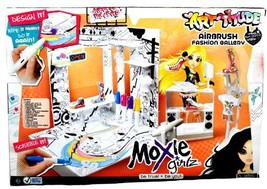 MGA Entertainment Moxie Girlz "Be True! Be You" Airbrush Fashion Gallery with 2  - $34.99