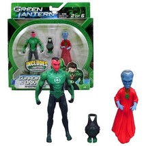 Green Lantern Mattel Year 2010 Movie Series Guardian of The Universe 2 Pack 4 In - £23.94 GBP