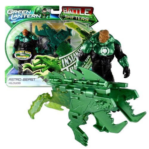 Green Lantern Mattel Year 2010 Movie Series Battle Shifters 5 Inch Tall Action F - £23.58 GBP