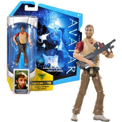 AVATAR Mattel Year 2009 James Cameron's Highly Articulated Detailed 4 Inch Tall  - $24.99