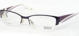 Inface Danish Design if8186 591 Eggplant Eyeglasses Glasses Frame 51-15-137mm - £52.93 GBP