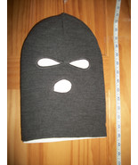 Fashion Gift Men Clothes Athletech Ski Mask Cap Gray Cold Weather Winter... - $7.59