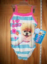 Fashion Gift Baby Clothes 2T Boo Dog Swimsuit World Cutest Bathing Suit ... - £11.35 GBP