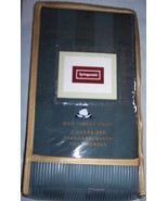Home Gift Pillow Case Pair Slate Springmaid Egyptian Cotton Queen Pillow... - $18.99