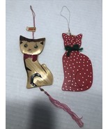 CAT Ornaments Lot Of  Christmas Ornaments - $8.47 CAD