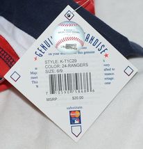Genuine Merchandise KT1C29 MLB Licensed Texas Rangers 6 9 Month Red Jumper image 6