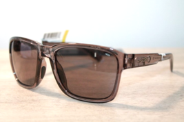 WILEY X SUNGLASSES TREK 2307 GLOSS CRYSTAL DARK GRAY FRAME W/ GREY LENS ... - $39.59