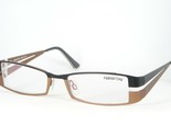 Fashion Line 2263 07 BLACK /LIGHT BROWN EYEGLASSES GLASSES FRAME 50-18-1... - $33.66