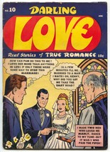 Darling Love #10 1952- Harry Lucey- Golden Age- VG- - £93.64 GBP