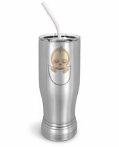 PixiDoodle Cute Sloth Napping Insulated Coffee Mug Tumbler with Spill-Resistant  - £27.61 GBP+