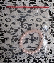 Build A Bear Sized Pink Pearly Beads Bracelet - $110.53 MXN