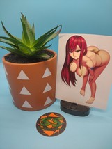 Fairy Tail - Erza Scarlet (Bikini) - Water-Resistant Vinyl Sticker / Decal - £4.53 GBP