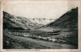 Lamoille Canyon Ruby Mountains Elko Nevada Postcard PC591 - £36.59 GBP