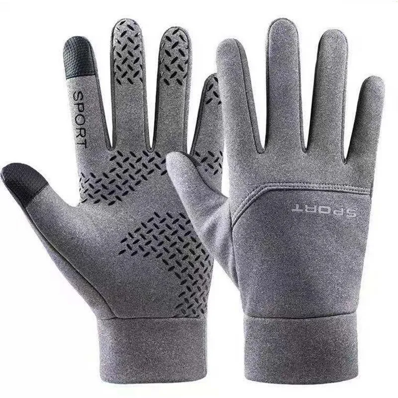 Men Winter Waterproof Cycling Gloves Outdoor  Ski Running Motorcycle Touch Scree - £72.81 GBP