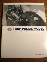 2004 Harley-Davidson Fxdp Police Dyna Service Shop Repair Manual Suppl. New - $34.65