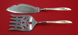 Penrose by Wallace Sterling Silver Fish Serving Set 2 Piece Custom Made HHWS - $132.76