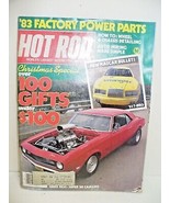 Hot Rod Mag December 1982 Christmas Special Wheel &amp; Chassis Detailing Wi... - $6.99