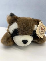 Bearington Collection Plush Raccoon 10 inch Stuffed Beanie Animal Toy with Tag - £8.49 GBP