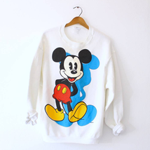 Vintage Walt Disney Mickey Mouse Sweatshirt XL - £41.44 GBP