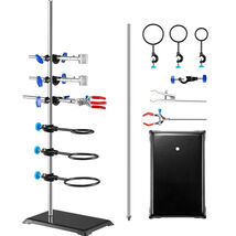 VEVOR Lab Stand Support, Laboratory Retort Support Stand Set, Steel Lab ... - $29.90